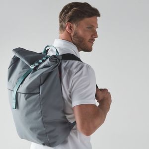 lululemon roll top backpack